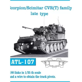   Friulmodel 1:35 Tracks for Scorpion/Scimitar CVR (T) family late ty