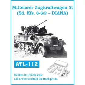   Friulmodel 1:35 Tracks for Mitt. Zugkraftwagen 5t (Sd.Kfz.6-6/2-D.)