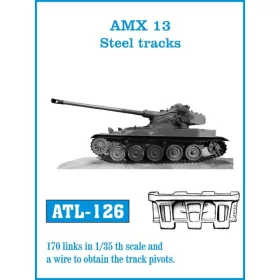 Friulmodel 1:35 Tracks for AMX 13 Steel tracks