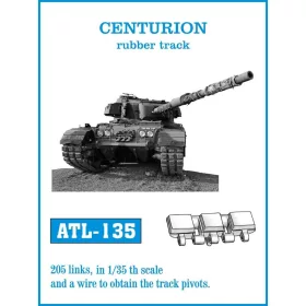 Friulmodel 1:35 Tracks for CENTURION rubber track