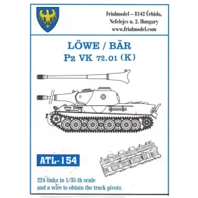 Friulmodel 1:35 Tracks for LÖWE / BÄR