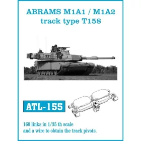   Friulmodel 1:35 Tracks for ABRAMS M1A1 / M1A2 track type T158