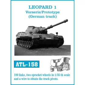   Friulmodel 1:35 Tracks for LEOPARD 1 Vorserie/Prototype (German track)