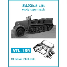 Friulmodel 1:35 Tracks for Sd.Kfz.8 12t early type track