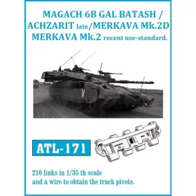   Friulmodel 1:35 Tracks for GAL BATASH ACHZARIT LATE / MERKAVA Mk.3D