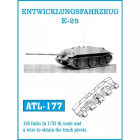 Friulmodel 1:35 Tracks for ENTWICKLUNGSFAHRZEUG E-25