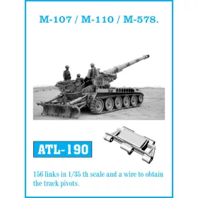 Friulmodel 1:35 Tracks for M-107 / M-110 / M-578