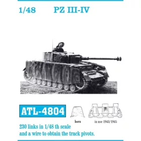 Friulmodel 1:48 Tracks for PZ III - IV 1943/1945