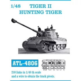 Friulmodel 1:48 Tracks for Tiger II Hunting