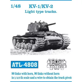 Friulmodel 1:48 Tracks for KV-1 / KV-2 Light type