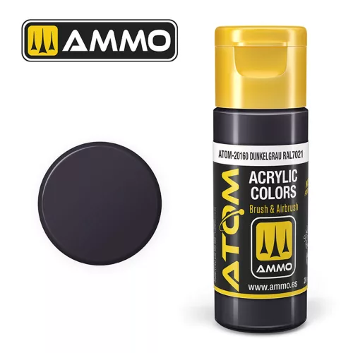 Ammo by Mig ATOM COLOR Dunkelgrau RAL7021