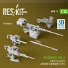 ResKit Models 1:35 Merkava Mk.4 MG set, V.1 (2 pcs) + Machine gun mounts (2 pcs) (3D Printed) for Meng