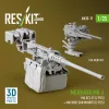 ResKit Models 1:35 Merkava Mk.4 MG set, V.1 (2 pcs) + Machine gun mounts (2 pcs) (3D Printed) for Meng