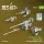 ResKit Models 1:35 Merkava Mk.4 MG set, V.2 (2 pcs) + Machine gun mounts (2 pcs) (3D Printed) for Meng