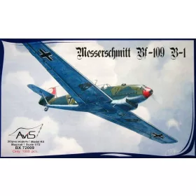 Avis 1:72 Me Bf-109 B-1 WWII German fighter