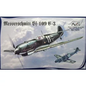 Avis 1:72 Me Bf-109 C-3 WWII German fighter