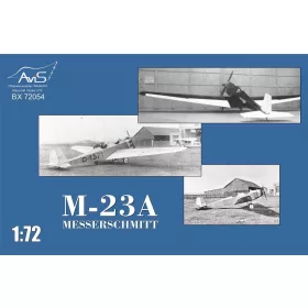 Avis 1:72 Messerschmitt M.23A