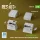 ResKit Models 1:35 Merkava Mk.3 Front n' Rear fenders with Rear stowage bins (open) (3D Printed) for Hobby Boss