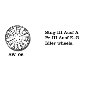   Friulmodel 1:35 Tracks for Leitrad Pz III (E-G) / Stug III (A-B).