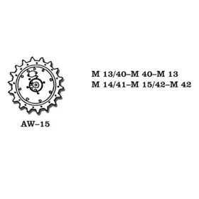 Friulmodel 1:35 Tracks for M 13 / 40