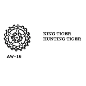 Friulmodel 1:35 Tracks for King Tiger. Hunting Tiger
