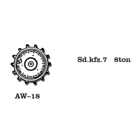Friulmodel 1:35 Tracks for Metal Wheels for 8 ton Sd.kfz. 7