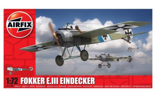 Airfix 1:72 Fokker E.III Eindecker Scheme: E.III repülő makett