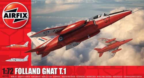 Airfix 1:72 Folland Gnat T.1 repülő makett