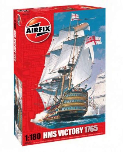 Airfix 1:180 HMS Victory 1765 A09252 vitorlás hajó makett