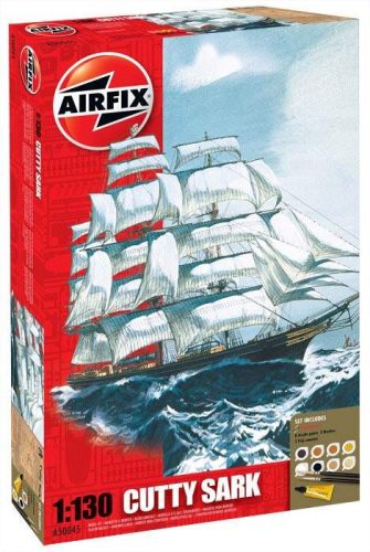 Airfix 1:130 Cutty Sark Gift Set A50045 vitorlás hajó makett