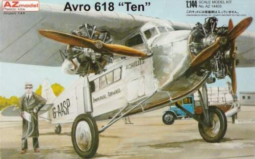 AZ Model 1:144 - AVRO 618 TEN, IMPERIAL AIRWAYS - AZ14403