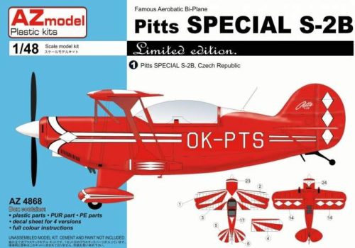 AZ Model 1:48 - Pitts special S2B RED