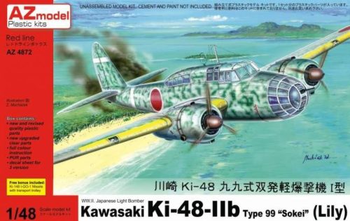 AZ Model 1:48 - Kawasaki Ki-48 II ”Lily” W/I-GO missile