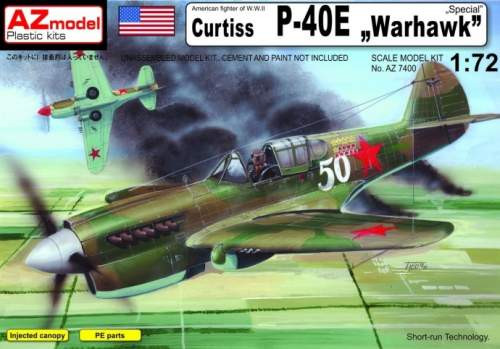 AZ Model 1:72 - CURTISS P-40E WARHAWK ”SPECIAL” AZ7400