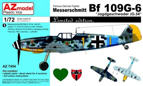 AZ Model 1:72 - MESSERSCHMITT BF 109G-6 JAGDGESCHWADER JG.54
