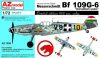 AZ Model 1:72 MESSERSCHMITT BF 109G-6 magyar Puma század