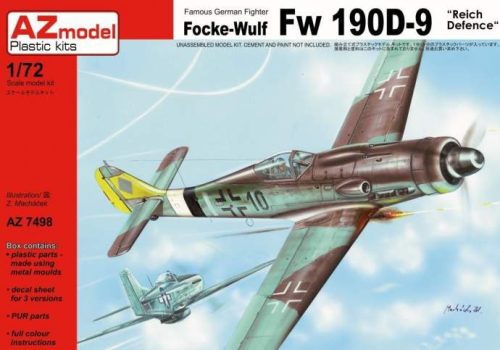 AZ Model - 1:72 Focke Wulf Fw 190D-9 Reich defence
