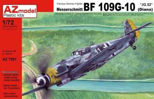 AZ Model - 1:72 Messerschmitt BF109 G10 (Diana)