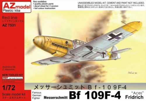 AZ Model - 1:72 Messerschmitt Bf-109F-4 ”Aces”
