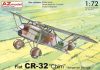 AZ Model 1:72 Fiat CR-32 „Chirri“ Hungarian service repülő makett