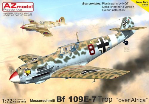 AZ Model 1:72 Bf 109E-7 „Over Africa“