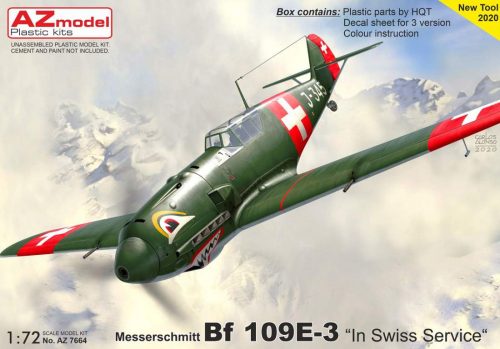 AZ Model 1:72 Bf 109E-3 „In Swiss Service“