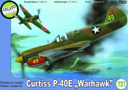 AZ Model - Legato 1:72 - CURTISS P-40E WARHAWK - AZL7222