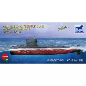 Bronco Models 1:200 Chinese 039G Sung Class Attack Submarine