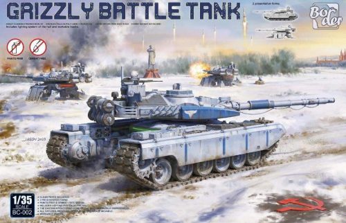 Border model 1:35 Grizzly Battle Tank