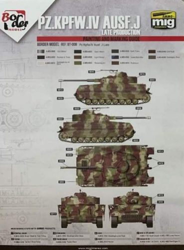 Border Model Camo-mask for PANZER IV J