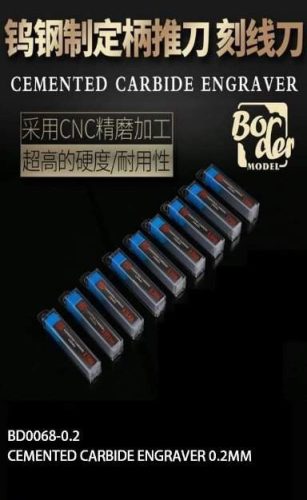 Border Model Cemented carbide engraver 0.20
