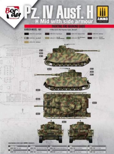 Border Model Camo-mask for PANZER IV G/H