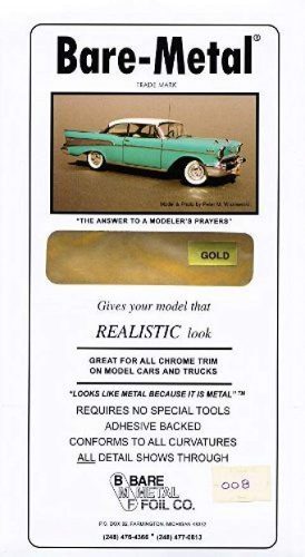 BARE METAL FOIL Gold (self adhesive)