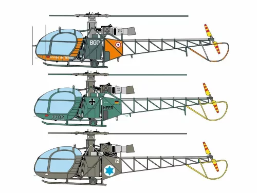 Brengun 1:72 SA 318C Alouette II
